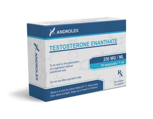 Androlex – Testosterone Enanthate (250mg/ml – amp)