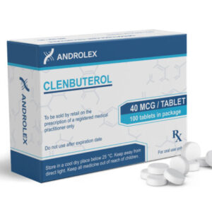 Androlex – Clenbuterol (40 mcg/100 Tabs)