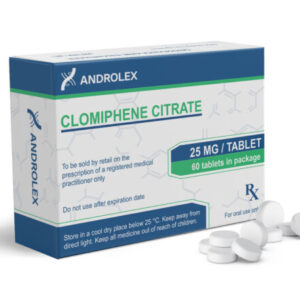 Androlex – Clomiphene Citrate (25 mg/60 Tabs)